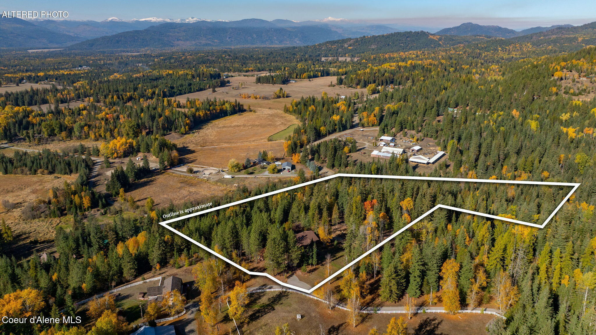 2875 Gold Creek Road Sandpoint, ID 83864 - Photo 76 of 92 Aerial of Property