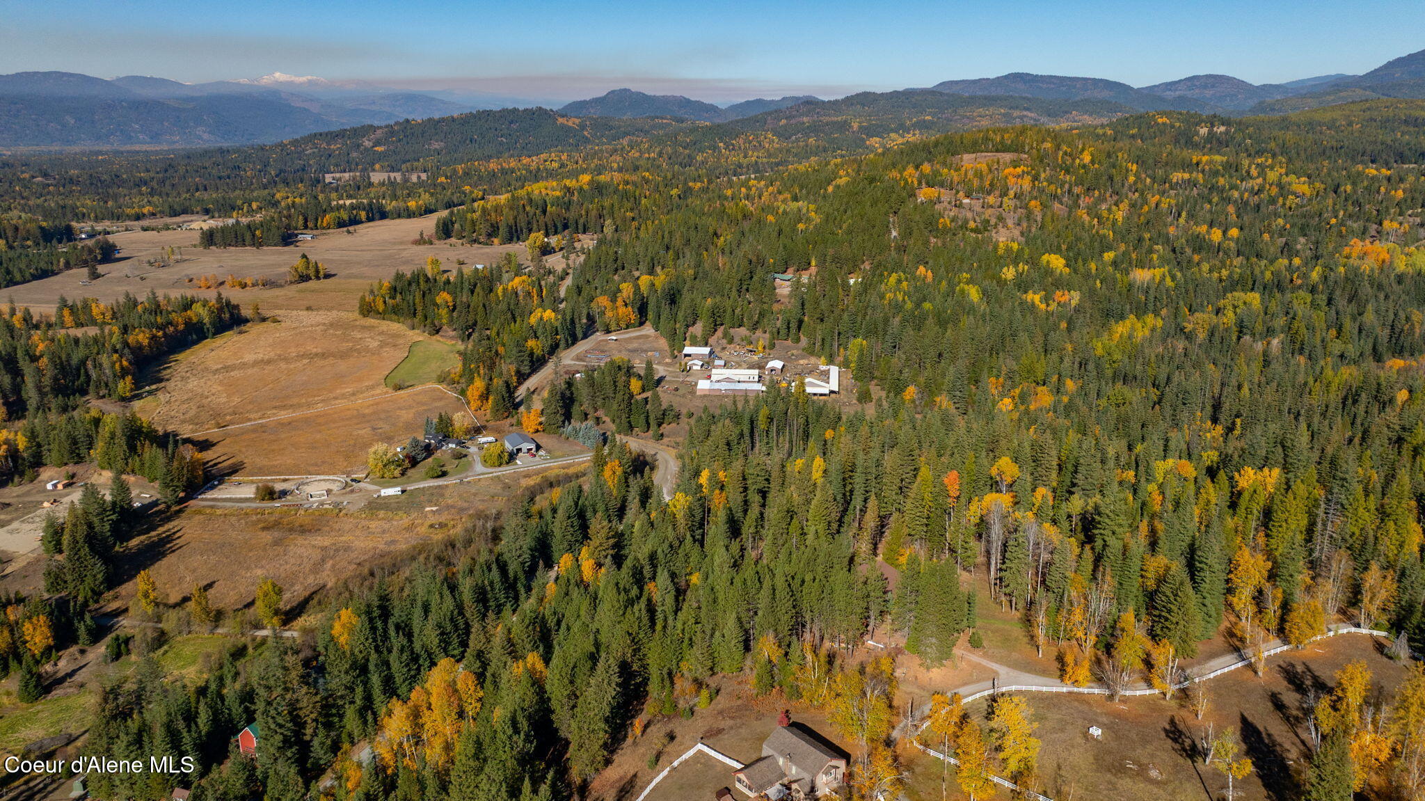 2875 Gold Creek Road Sandpoint, ID 83864 - Photo 77 of 92 Aerial of Property