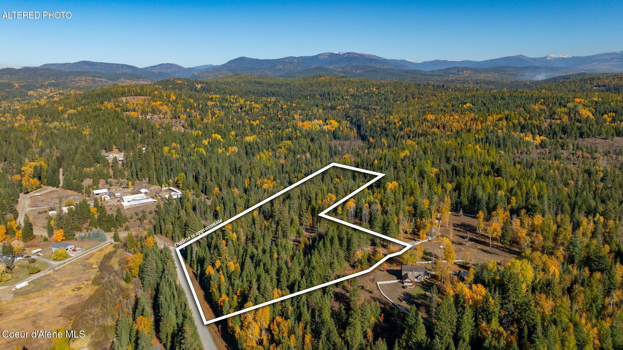 2875 Gold Creek Road Sandpoint, ID 83864 - Photo 78 of 92 Aerial of Property