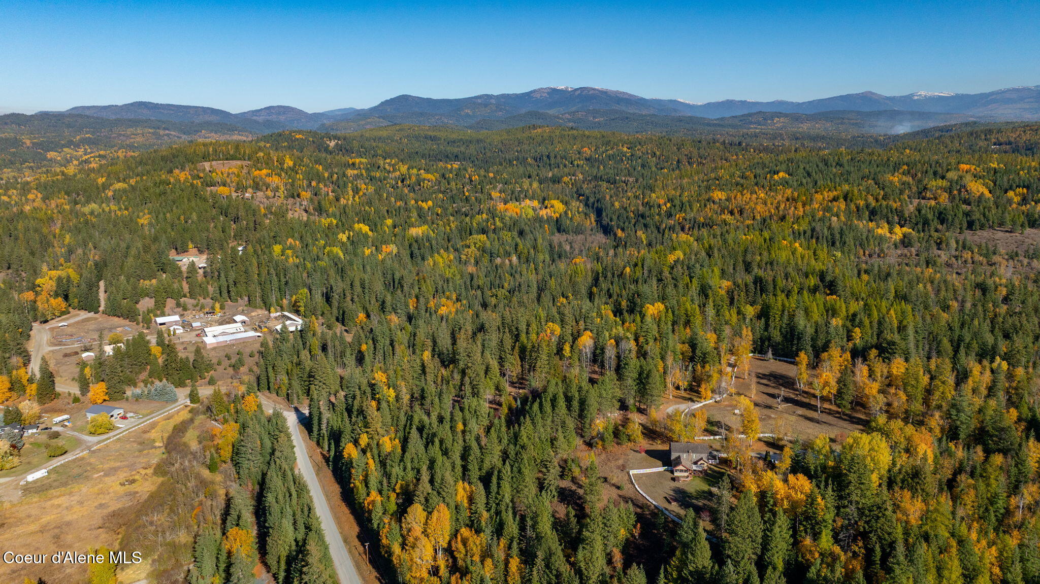 2875 Gold Creek Road Sandpoint, ID 83864 - Photo 79 of 92 Aerial of Property