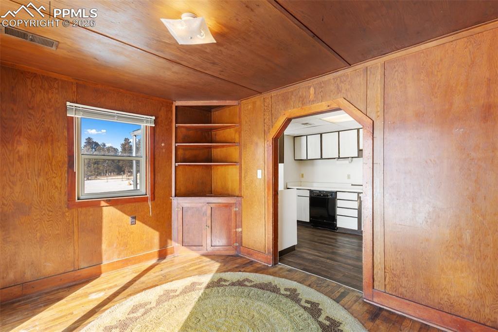 2300 Rampart Range Road Woodland Park, CO 80863 - Photo 39 of 45 a bedroom with bed and a window