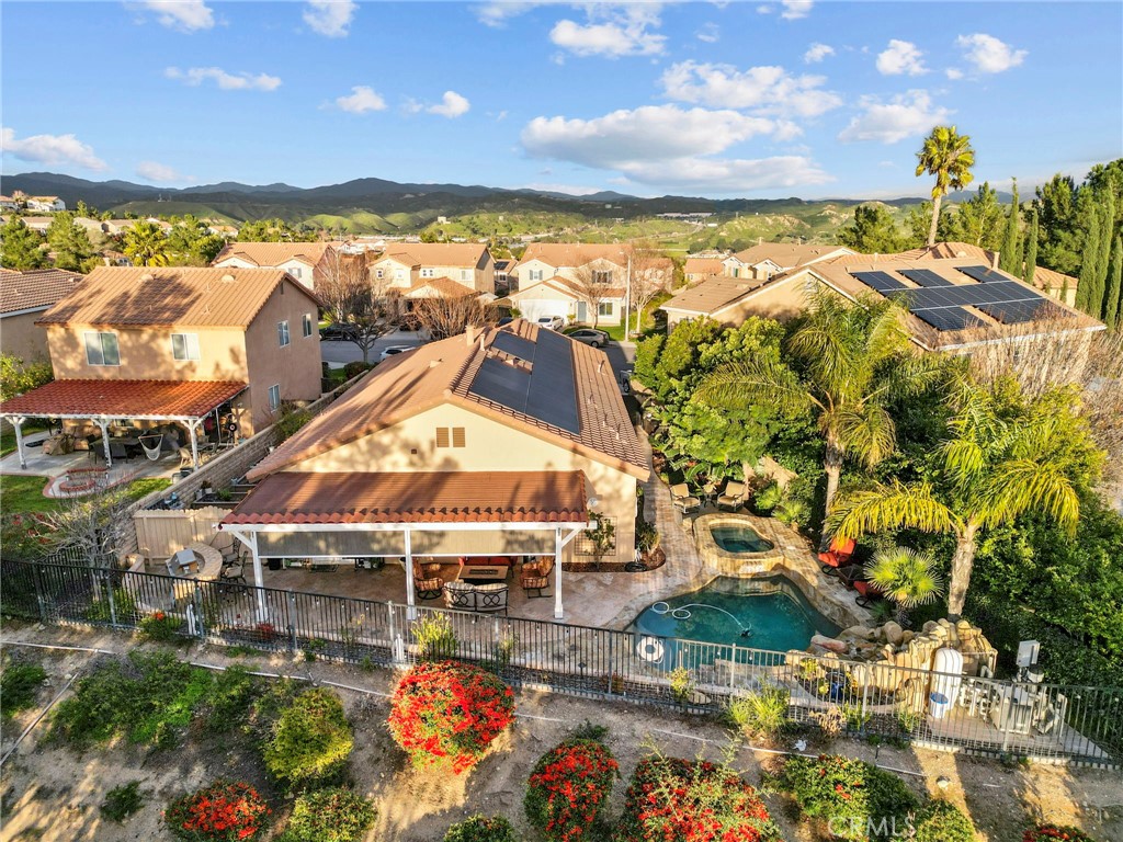 29859 Cashmere Place Castaic, CA 91384 - Photo 41 of 48 an aerial view of residential houses with outdoor space