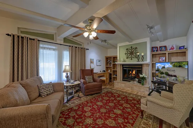 a view of a kitchen from a dining room