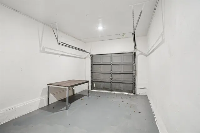 a view of an empty storage area