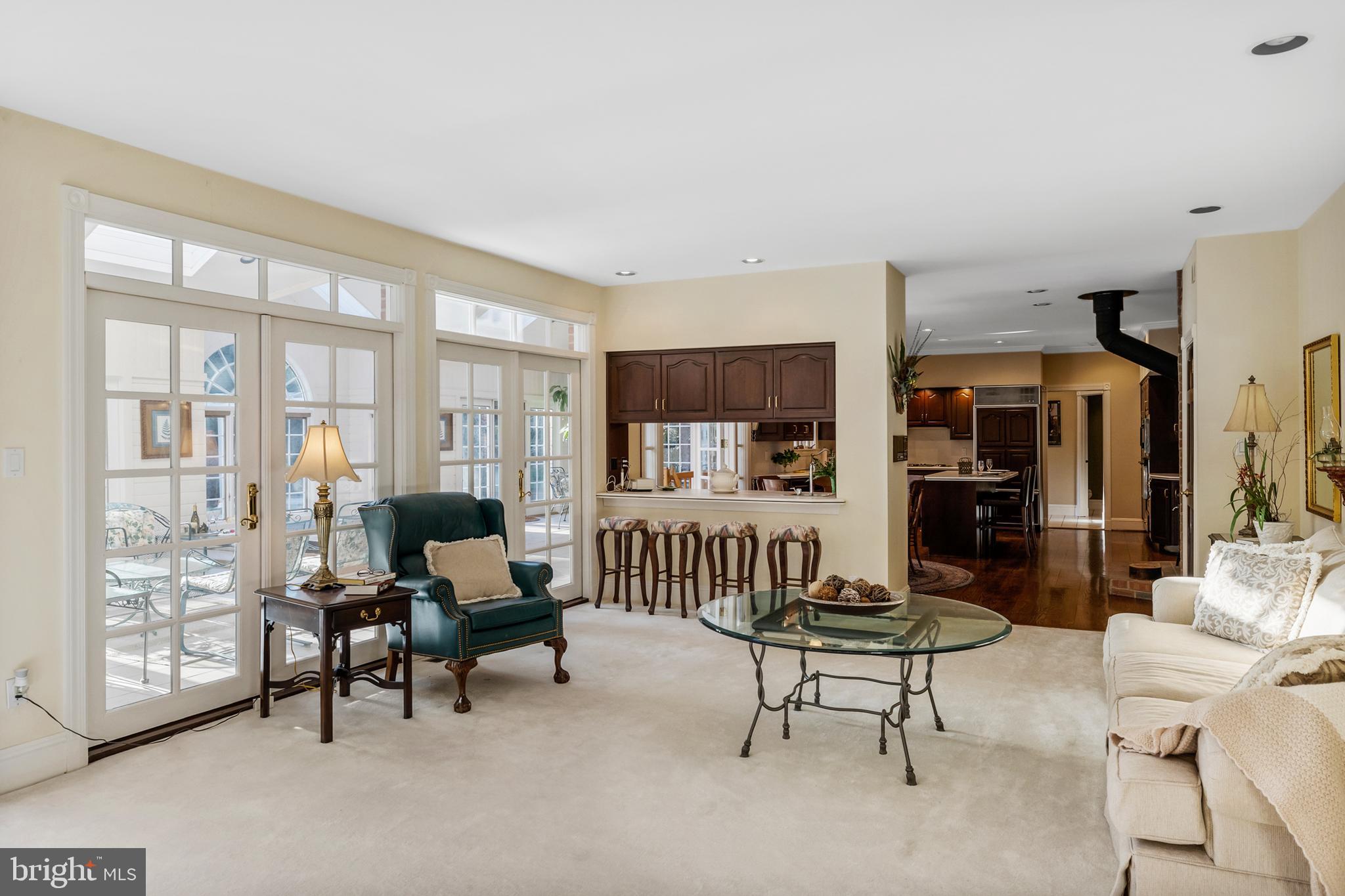 2 Leatherleaf Court Medford, NJ 08055 - Photo 16 of 51 French Doors to Sunroom