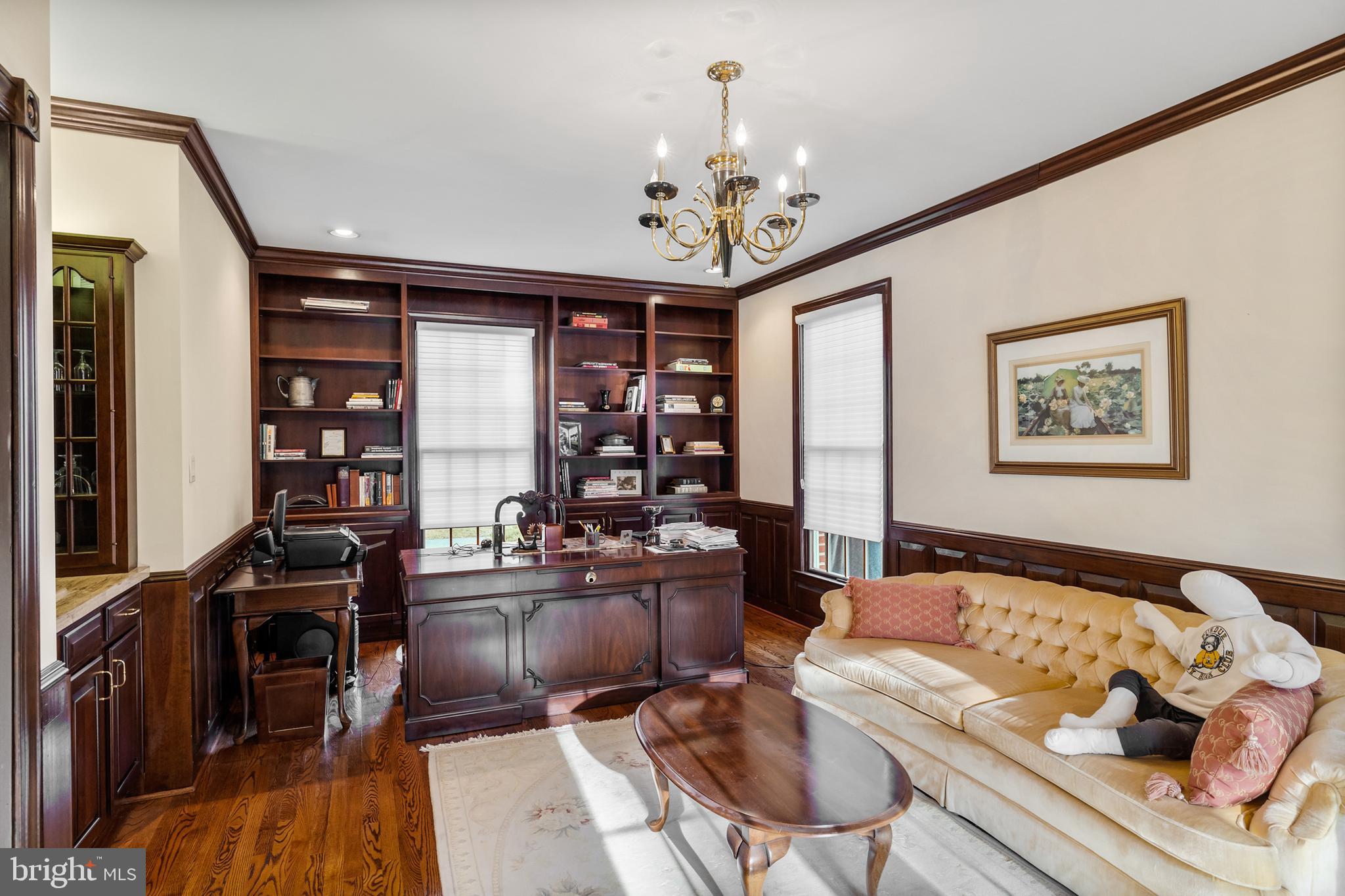 2 Leatherleaf Court Medford, NJ 08055 - Photo 20 of 51 First Floor Office with Wet Bar