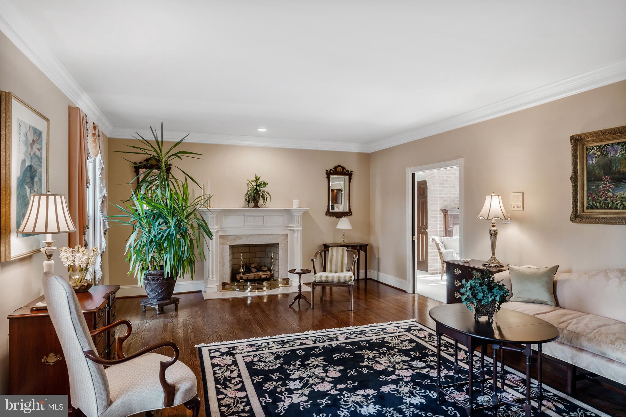2 Leatherleaf Court Medford, NJ 08055 - Photo 7 of 51 Formal Living Room with Fireplace