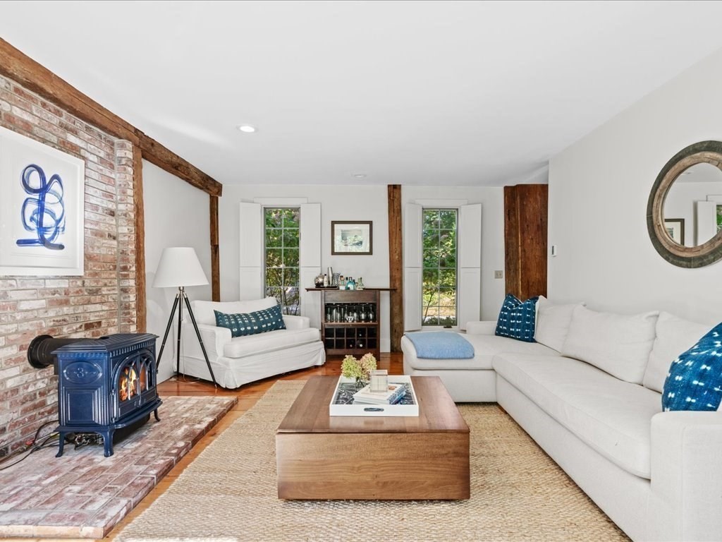 144 Old County Road Sandwich, MA 02537 - Photo 15 of 42 a living room with furniture and wooden floor