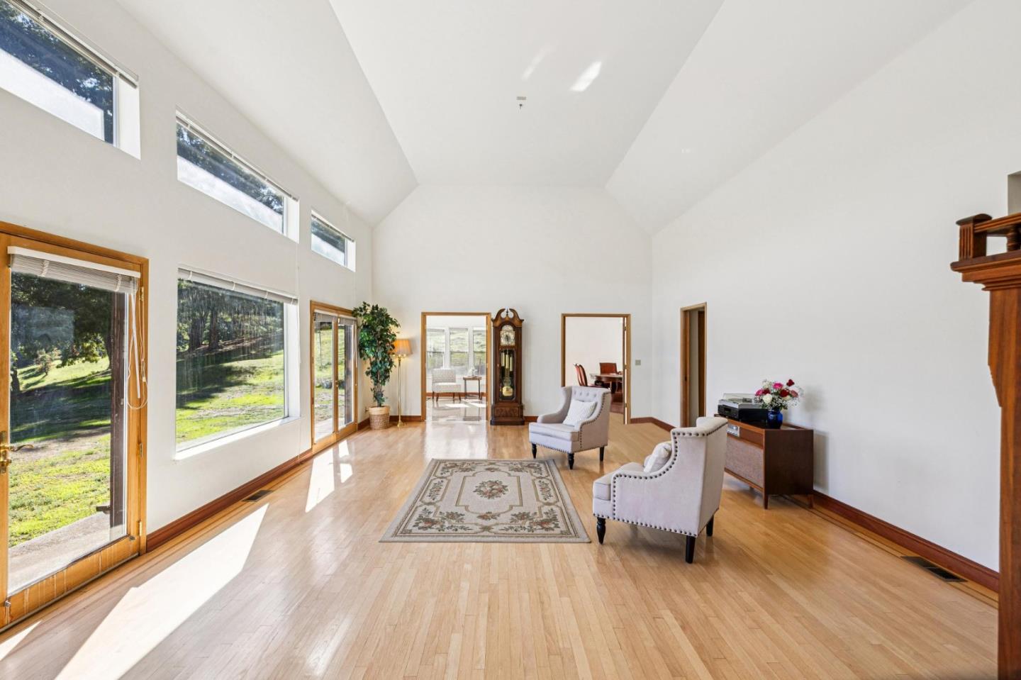 24595 Skyland Road Los Gatos, CA 95033 - Photo 18 of 68 a very nice looking living room with furniture and wooden floor