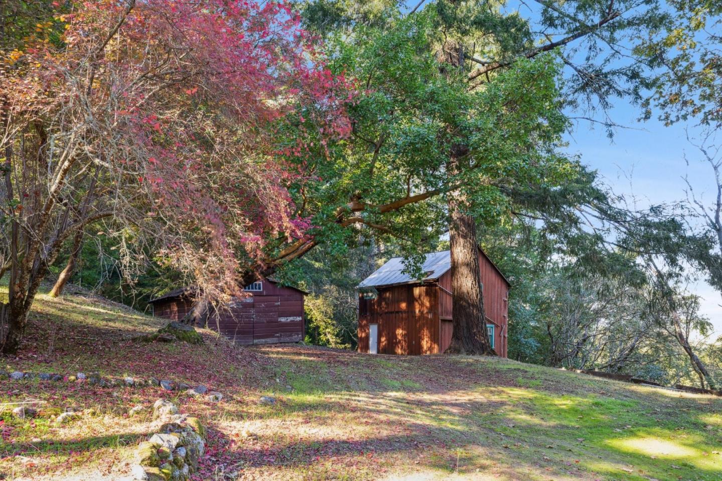 24595 Skyland Road Los Gatos, CA 95033 - Photo 52 of 68 a view of a house with a yard