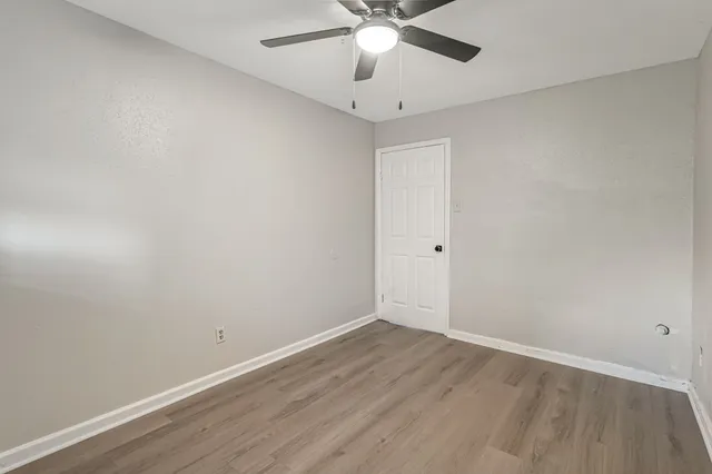 wooden floor in an empty room