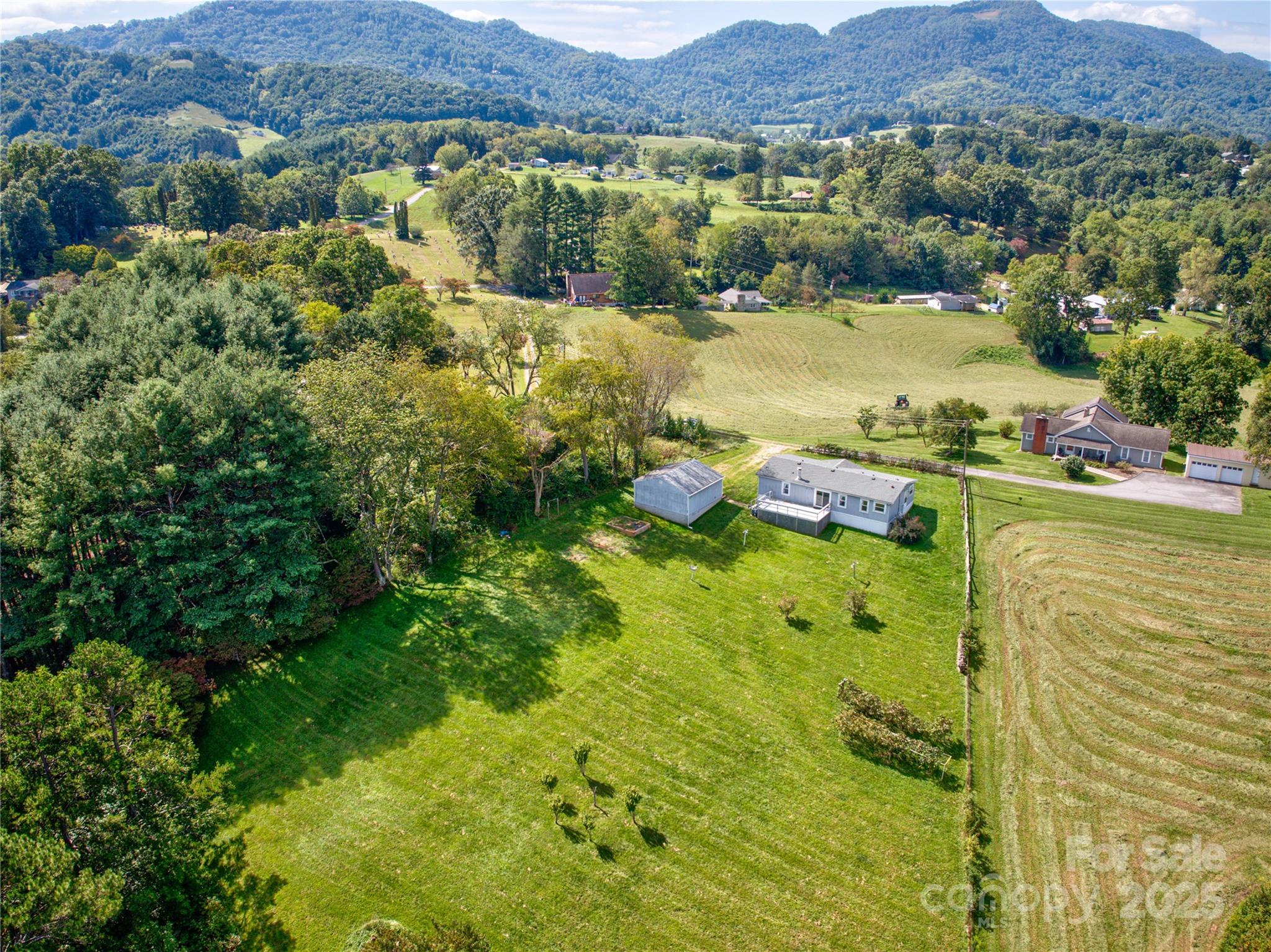 112 Melody Street Clyde, NC 28721 - Photo 37 of 47 a view of lake view and mountain view