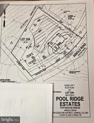 a view of a yard with an trees