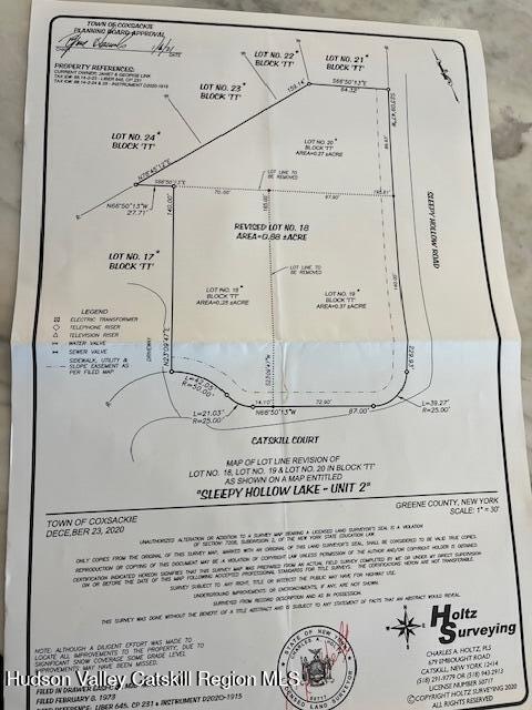 4 Catskill Court Athens, NY 12015 - Photo 10 of 12 survey 4 catskill ct