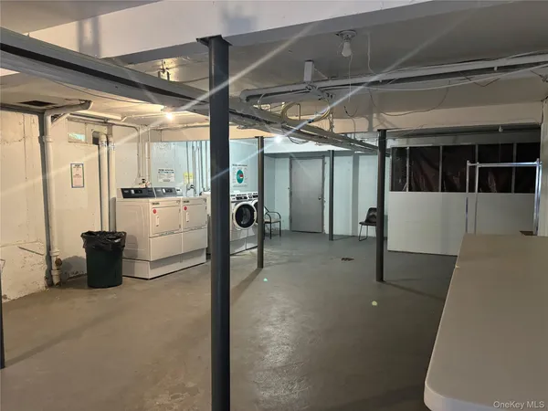 a view of a storage & utility room