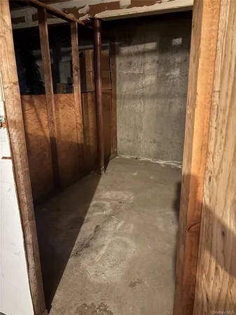 a view of a glass door