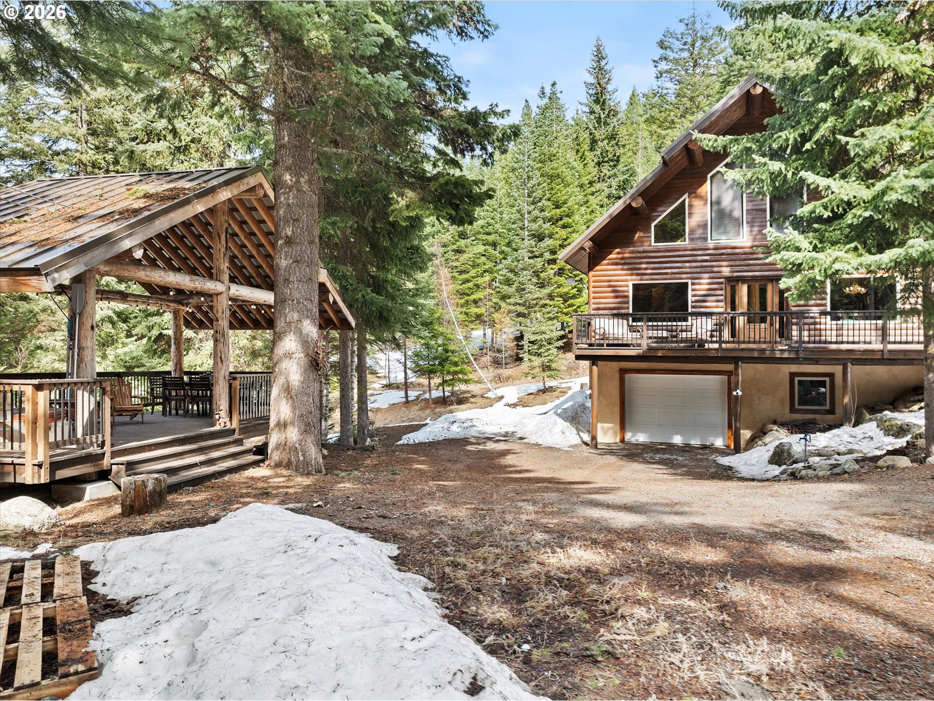 60989 Old Ski Run Road Joseph, OR 97846 - Photo 3 of 46 a view of house with a outdoor space