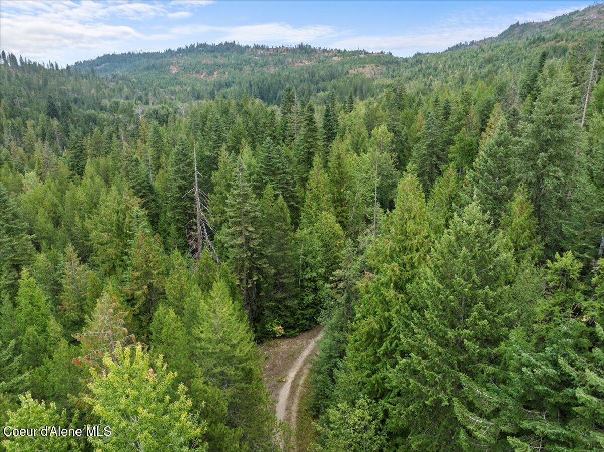 Nka 20-ac Schneiders Road Sagle, ID 83860 - Photo 22 of 49 16-Aerial driveway