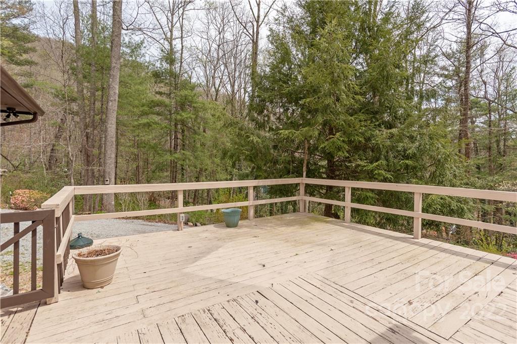 242 Colony Road Hendersonville, NC 28792 - Photo 4 of 14 a view of a balcony with mountain view