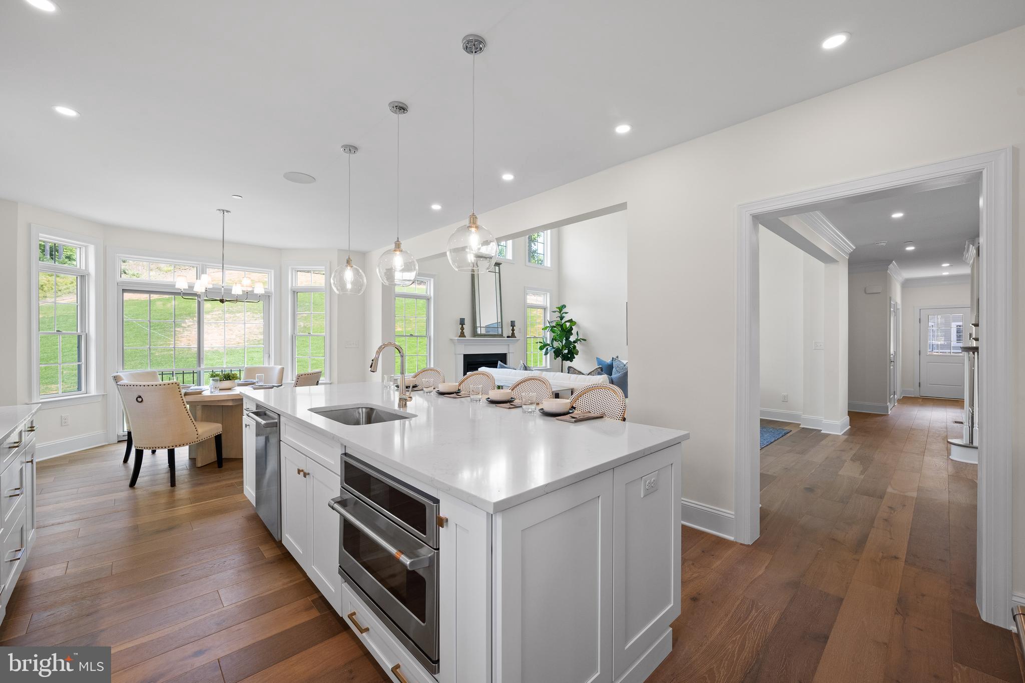 16 Bellflower Lane Newtown Square, PA 19073 - Photo 9 of 26 Kitchen Overlooking Breakfast Area