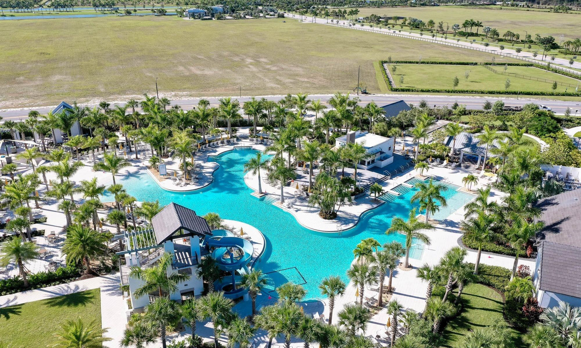 5416 Macoon Way Loxahatchee, FL 33470 - Photo 31 of 43 a view of a lake with a city