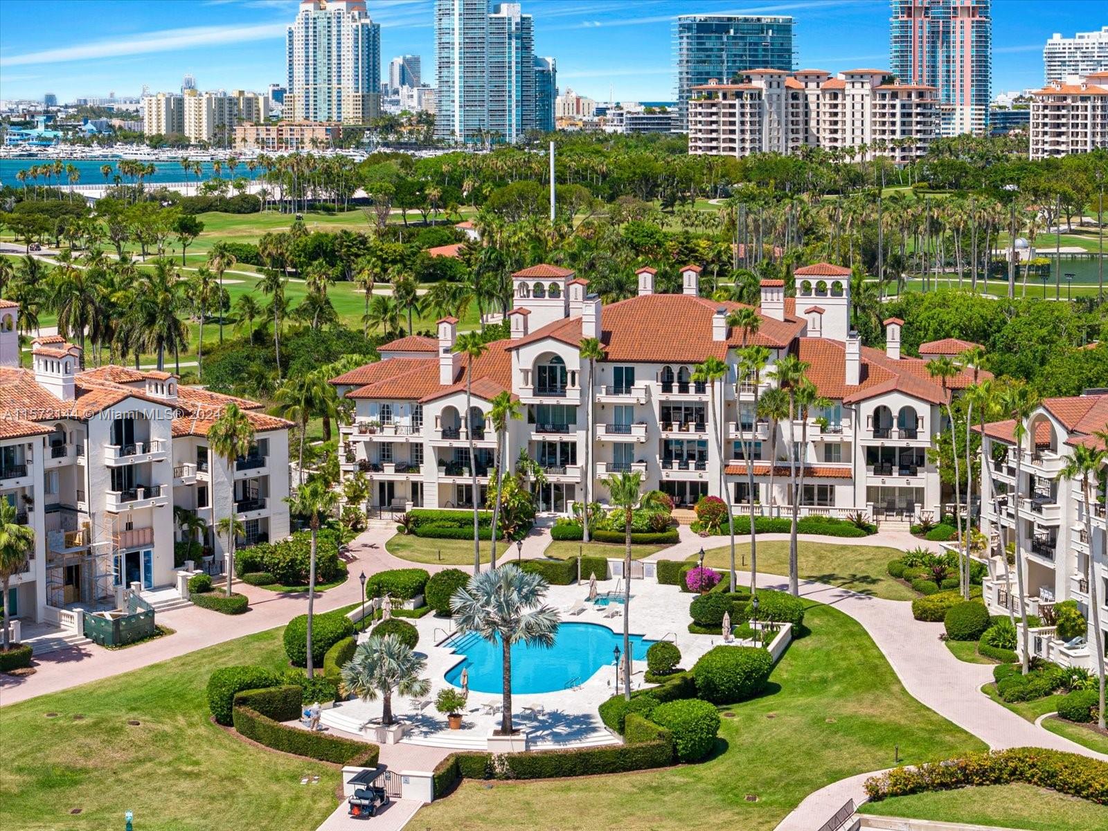2113 Fisher Island Drive, Unit 2113 Miami Beach, FL 33109 - Photo 40 of 49 a view of a city & street