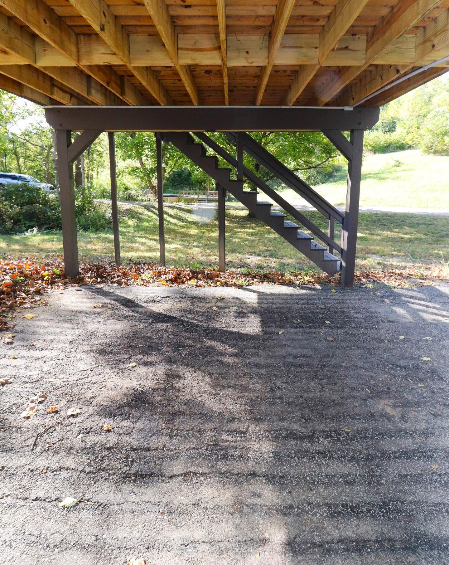 123 Old Mill Road Springfield, OH 45506 - Photo 54 of 76 Covered by deck above