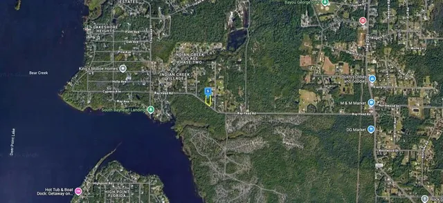 a bird view of location