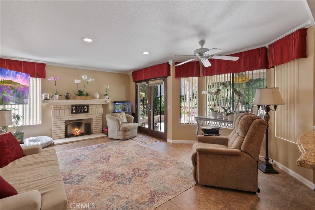 3684 Hillsdale Ranch Road Chino Hills, CA 91709 - Photo 13 of 31 Family room with fireplace