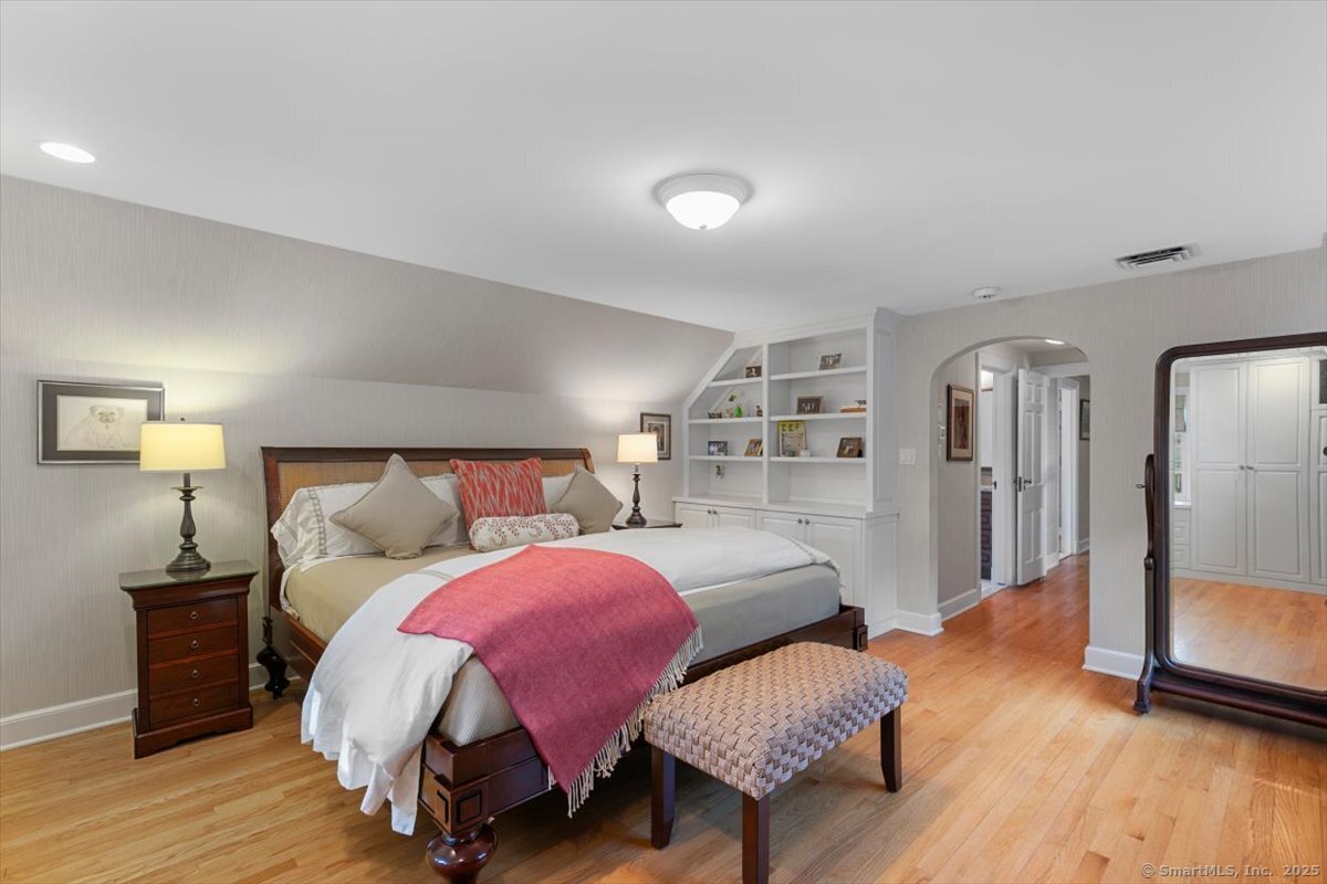 26 Old Orchard Road North Haven, CT 06473 - Photo 25 of 38 a bedroom with bed and wooden floor