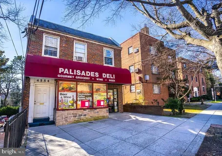 an outdoor space with furniture