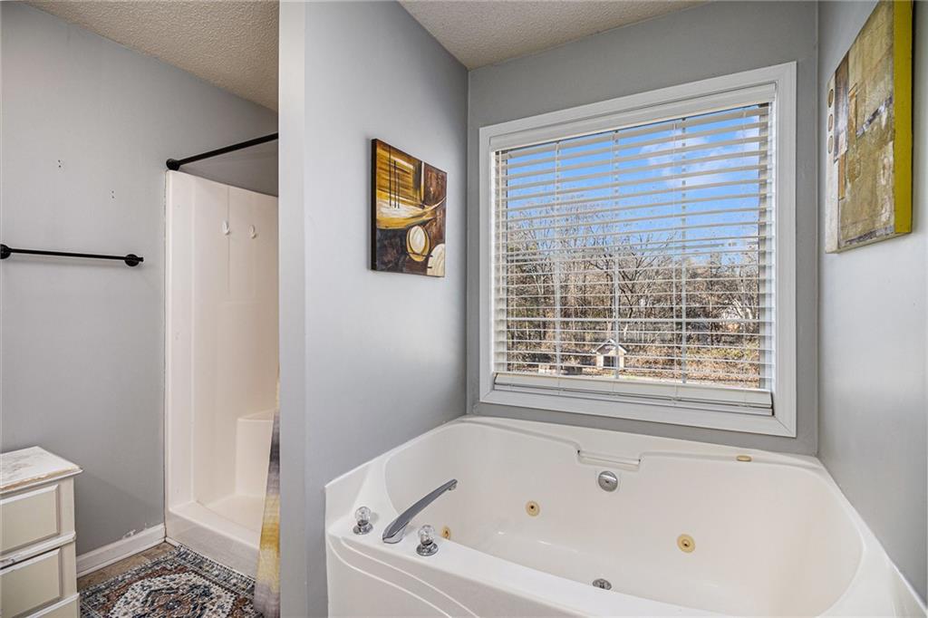 118 Manning Mill Road Adairsville, GA 30103 - Photo 10 of 19 a white bath tub sitting next to a toilet