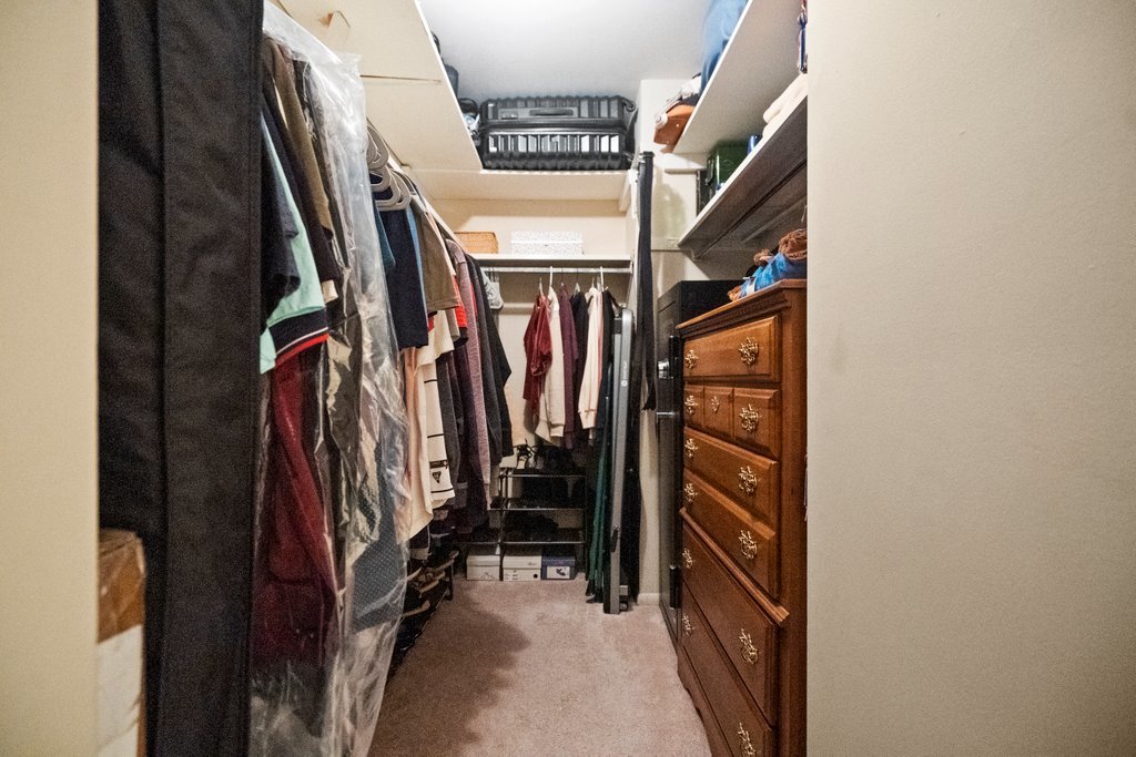 918 East Kings Row, Unit 1 Palatine, IL 60074 - Photo 31 of 36 a view of walk in closet with clothes