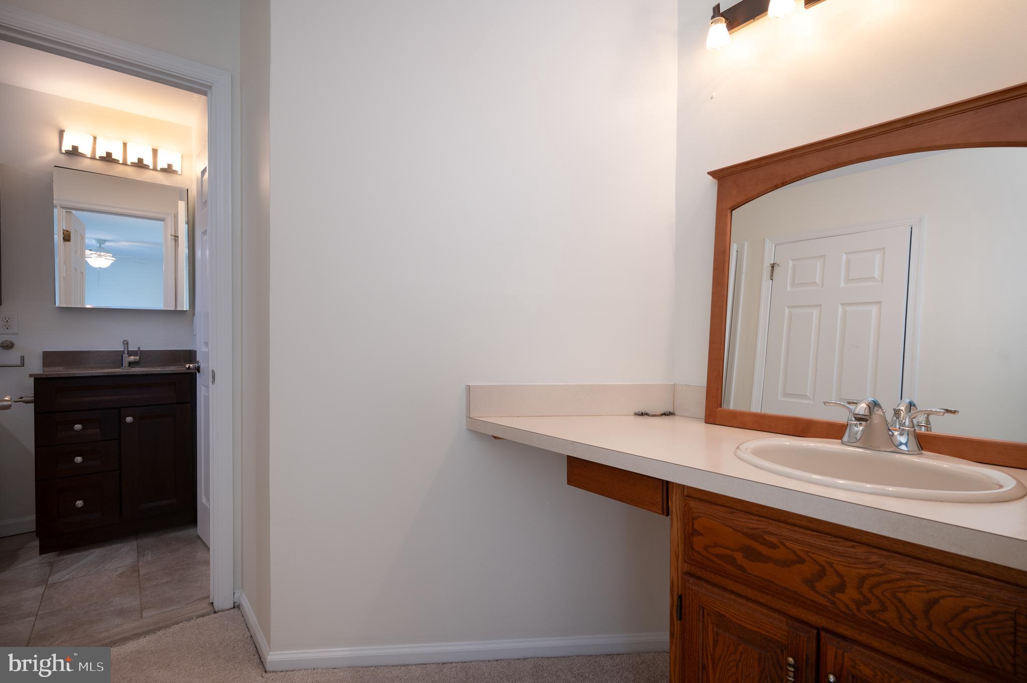 128 Birch Knoll Road Wilmington, DE 19810 - Photo 35 of 51 a bathroom with a sink and a mirror