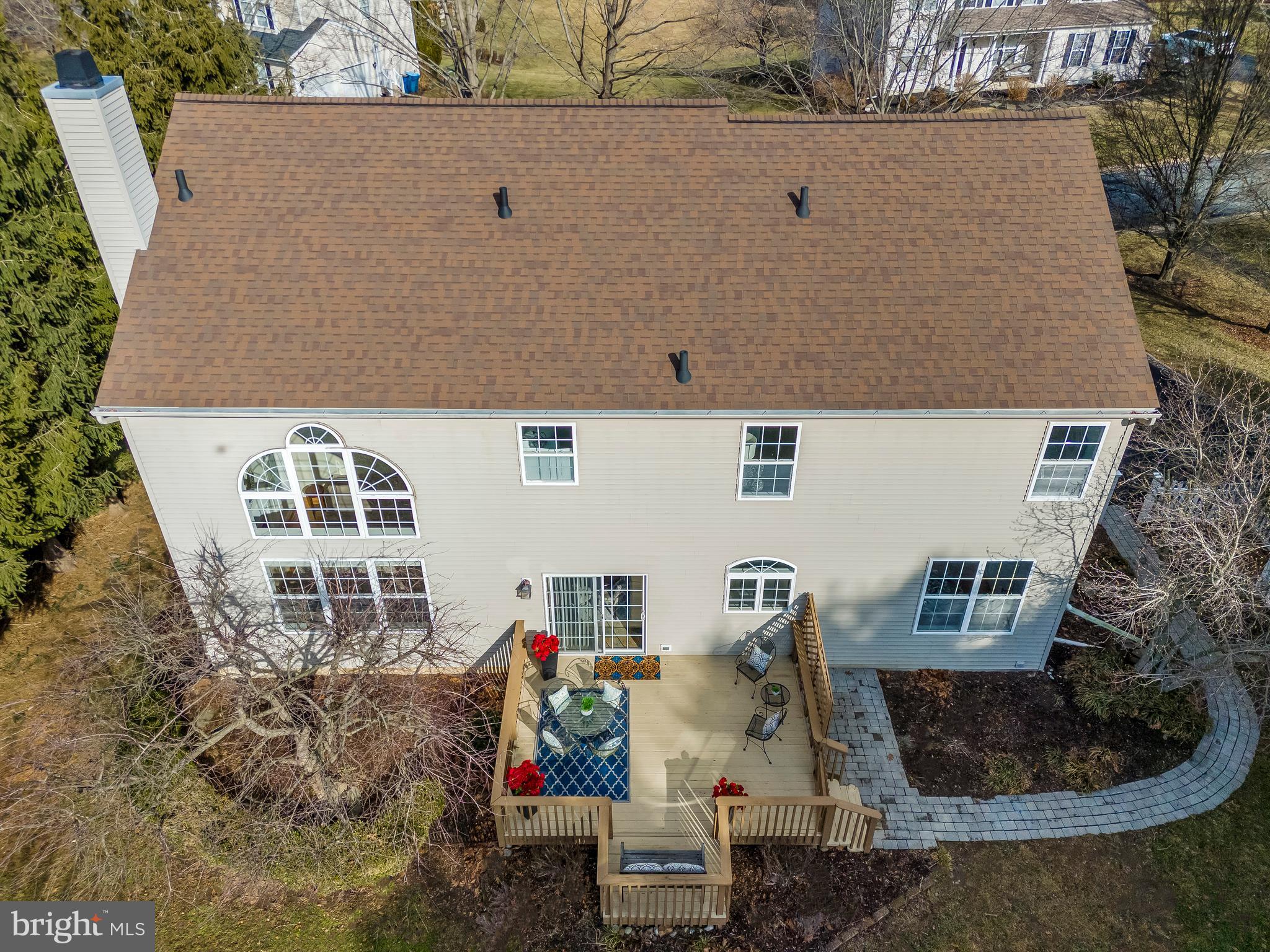 730 Garden Drive Kennett Square, PA 19348 - Photo 34 of 39 aerial view of a house with pool