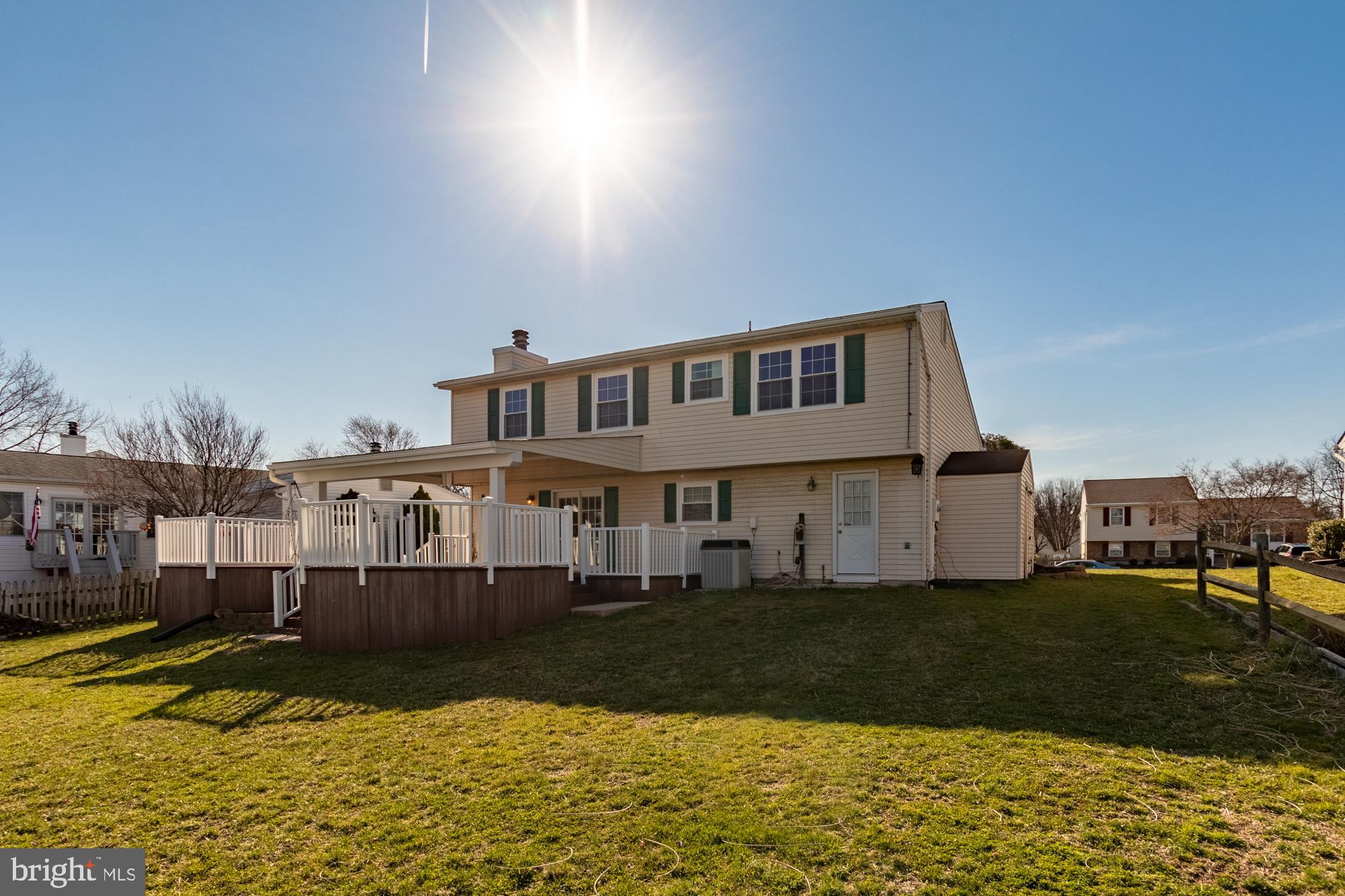 9221 Bowline Road Baltimore, MD 21236 - Photo 46 of 48 Spacious yard with split rail fencing