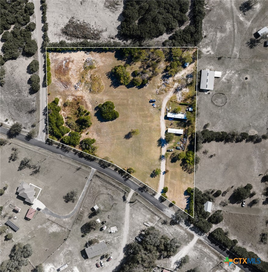 4592 County Road 3220 Kempner, TX 76539 - Photo 12 of 12 an aerial view of a house with a yard