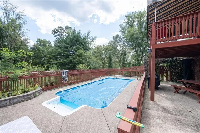 a view of an empty room with a lot of stuff