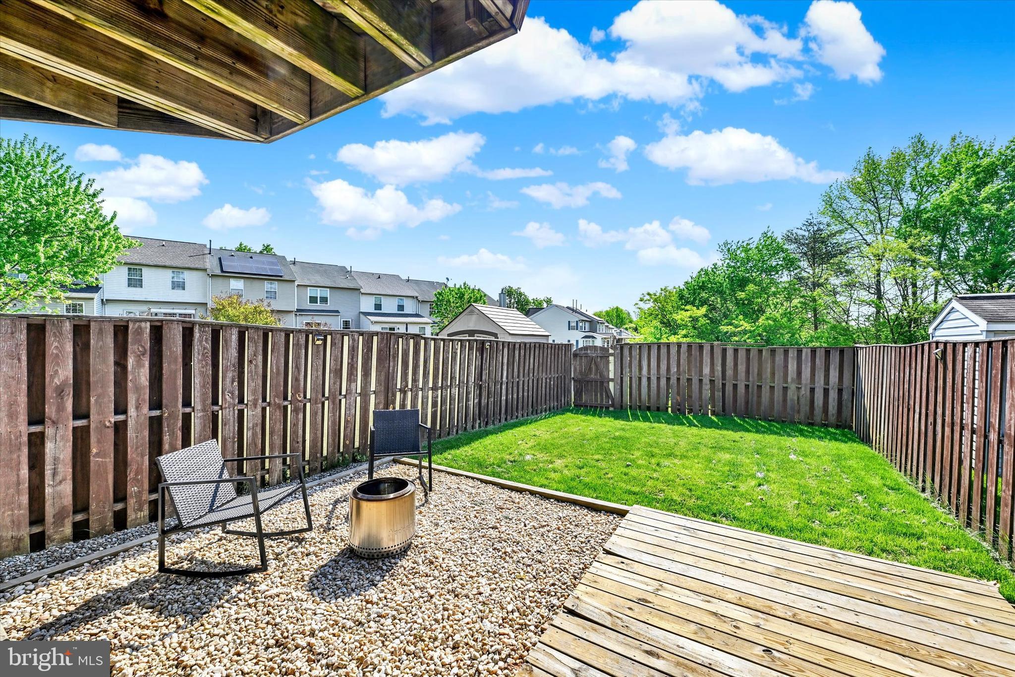 402 MacIntosh Circle Joppa, MD 21085 - Photo 27 of 29 a view of a backyard with sitting area