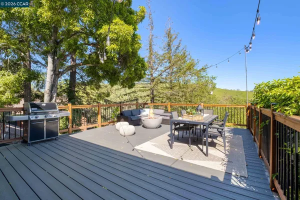 a outdoor space with furniture