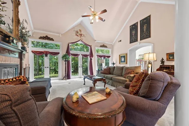 a kitchen with a sink a counter top space and appliances