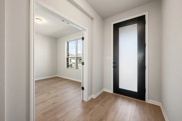 wooden floor in an empty room