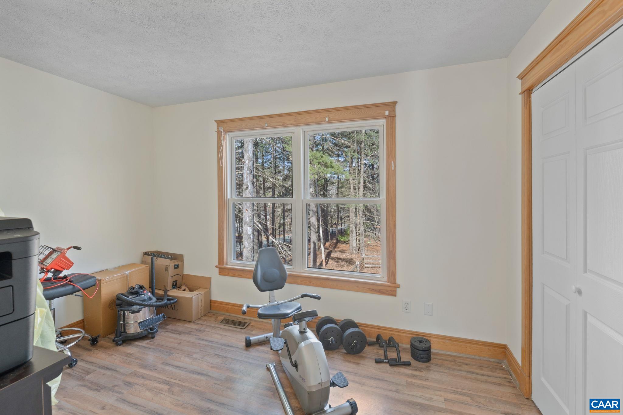 1 Hatchechubee Road Palmyra, VA 22963 - Photo 25 of 48 a workspace with furniture hardwood and a window