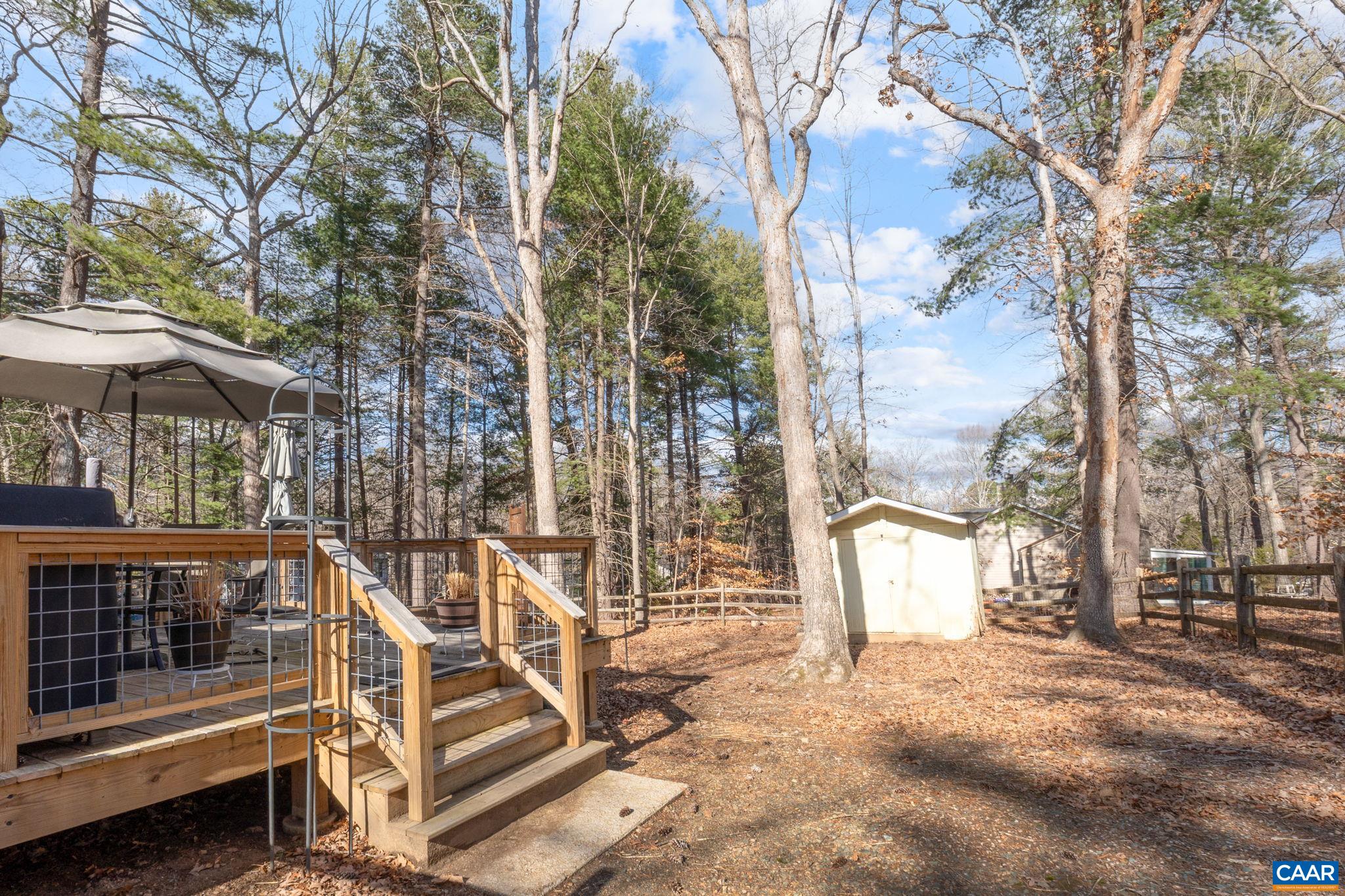 1 Hatchechubee Road Palmyra, VA 22963 - Photo 30 of 48 a view of outdoor space yard and patio