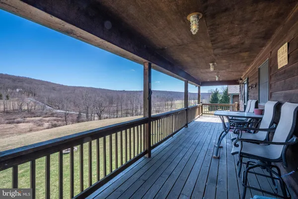 a view of an outdoor space and a yard