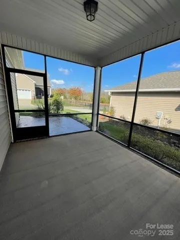 a view of an outdoor space and tv