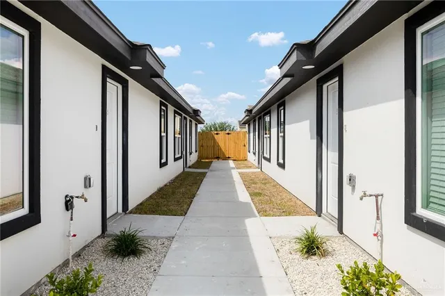 a view of an entryway