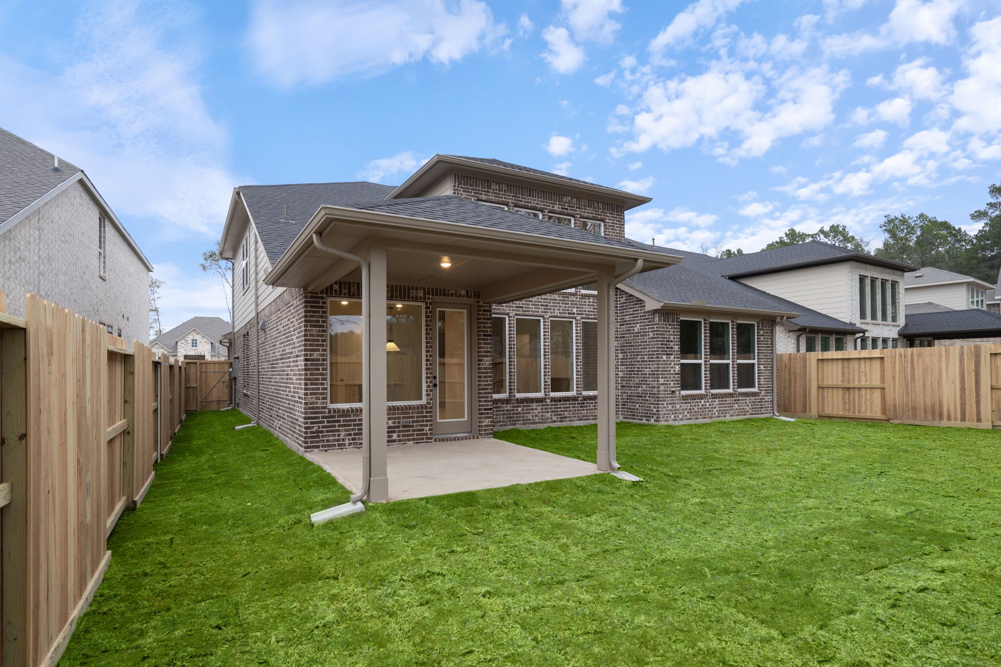 9434 Pacific Crest Porter, TX 77365 - Photo 37 of 50 Large Rear Covered Patio.