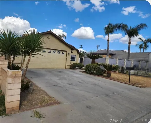 a view of a house with a patio