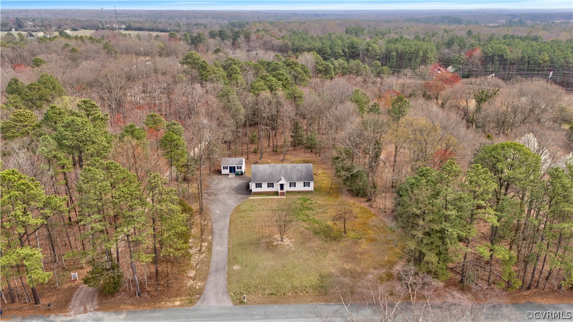 8561 Roundabout Road Henrico, VA 23231 - Photo 12 of 42 an aerial view of residential house with outdoor space
